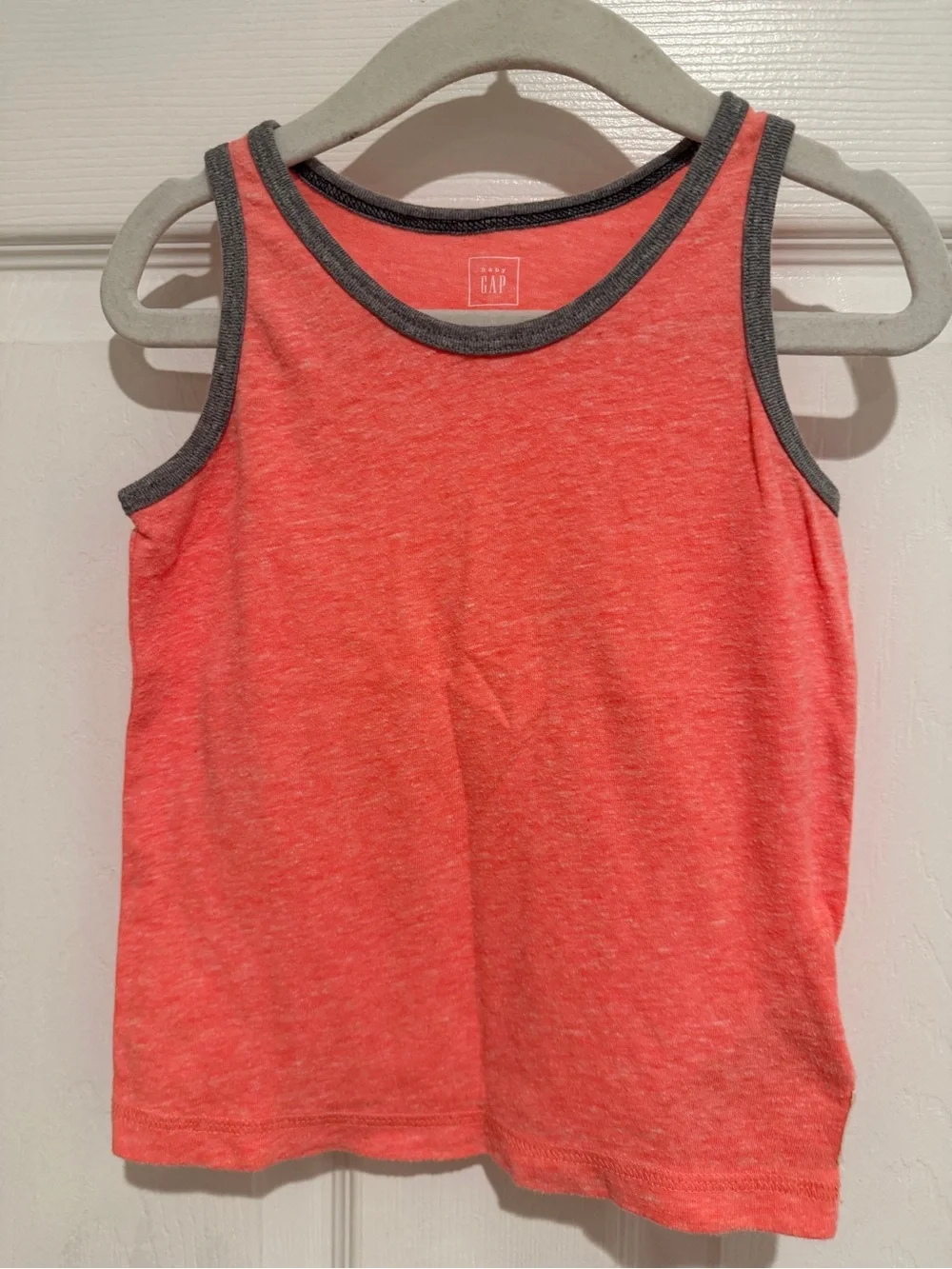 Baby Gap Toddler Boys 3 Pack Tank Tops 2T Blue Orange Pink Summer Bundle